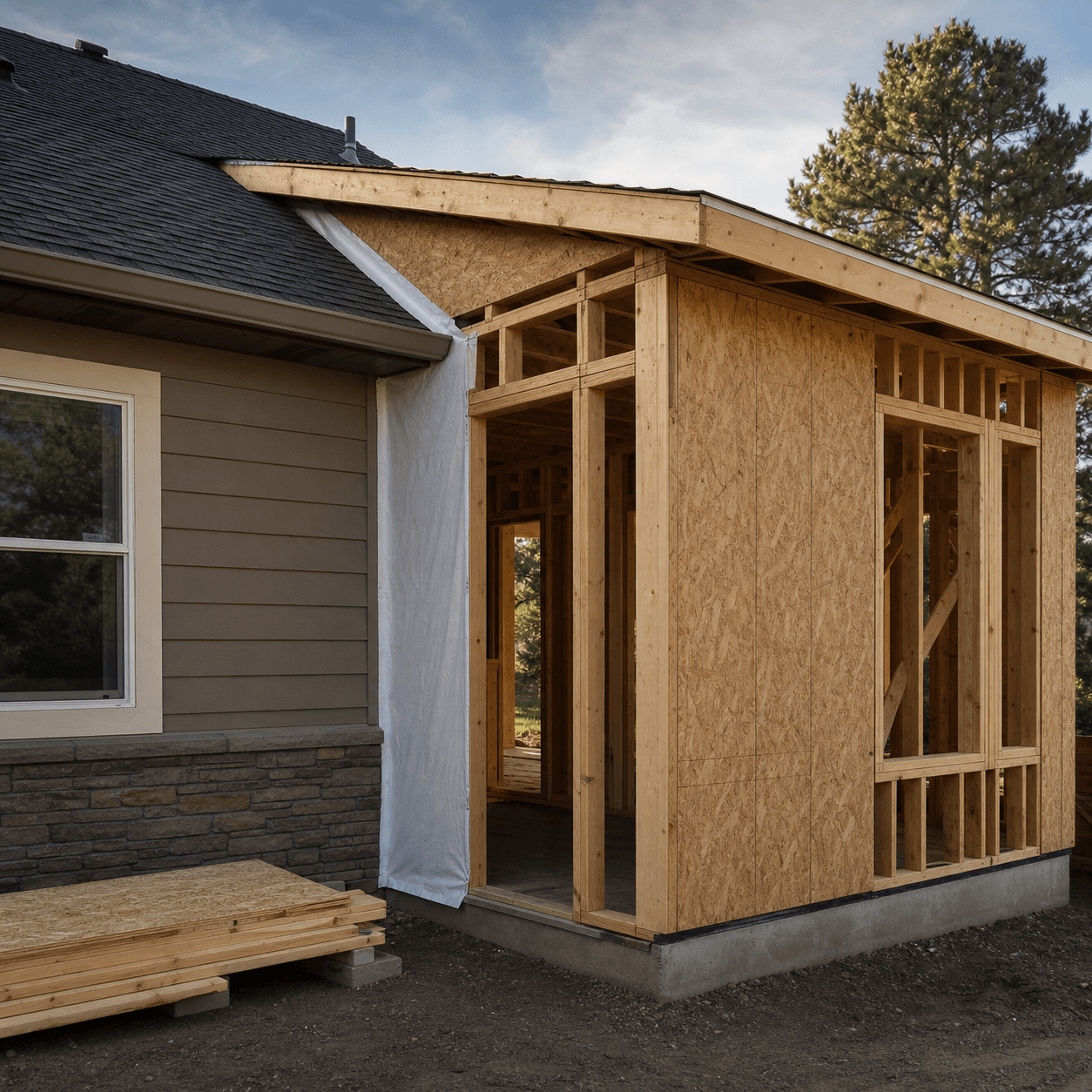 Home Additions Planned Around the House You Already Have scope and repair work