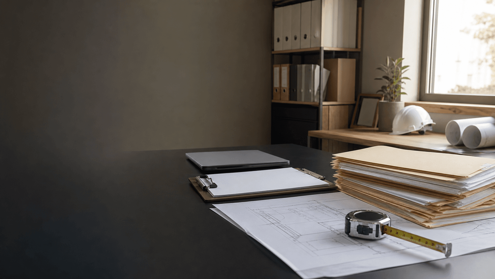 Project documentation and contact information handled for a construction request