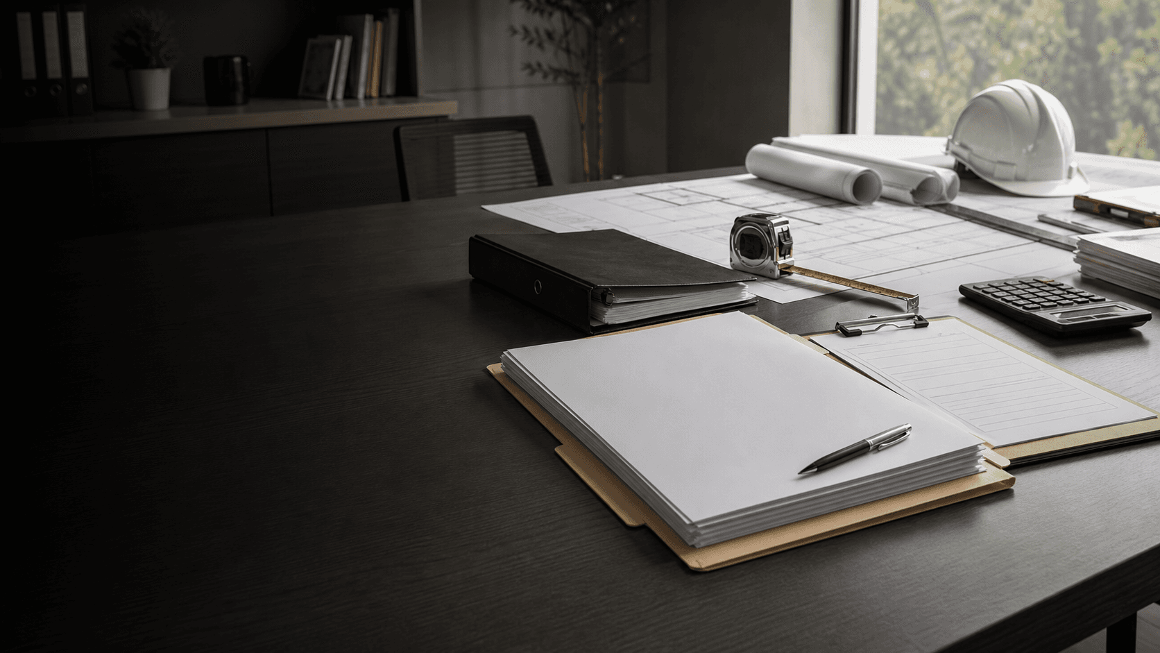 Residential construction agreement and project planning materials